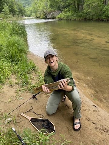 Marina enjoying the outdoors